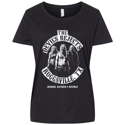 Ladies Curvy Jersey - 88LXYN2A - Blended Black - 1