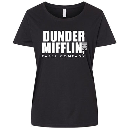 Ladies Curvy Jersey - XBYKJ7TE - Blended Black - 1