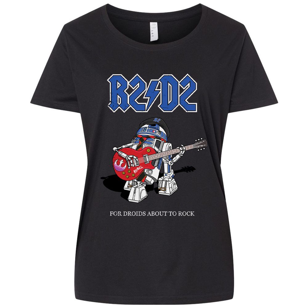 Ladies Curvy Jersey - EVL6RHV6 - Blended Black - 1