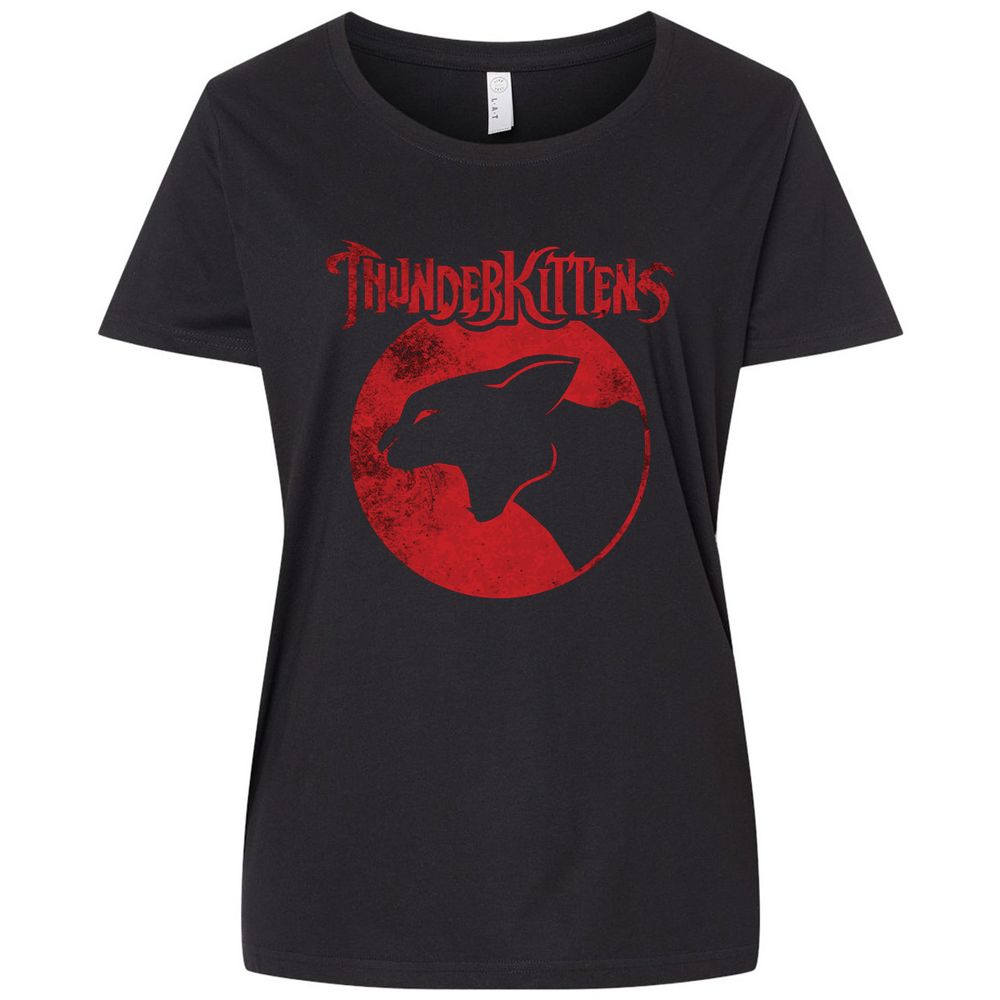 Ladies Curvy Jersey - VQNT499L - Blended Black - 1