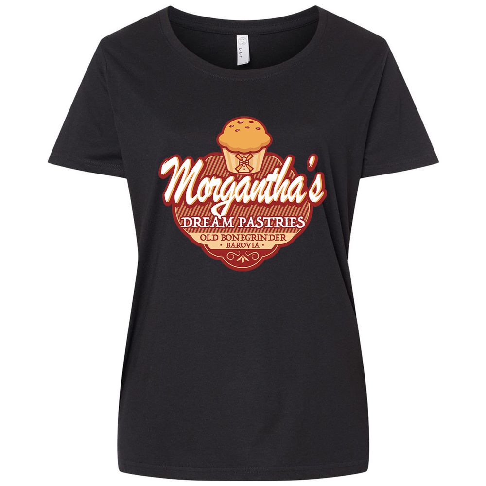 Ladies Curvy Jersey - FSWCVWE5 - Blended Black - 1