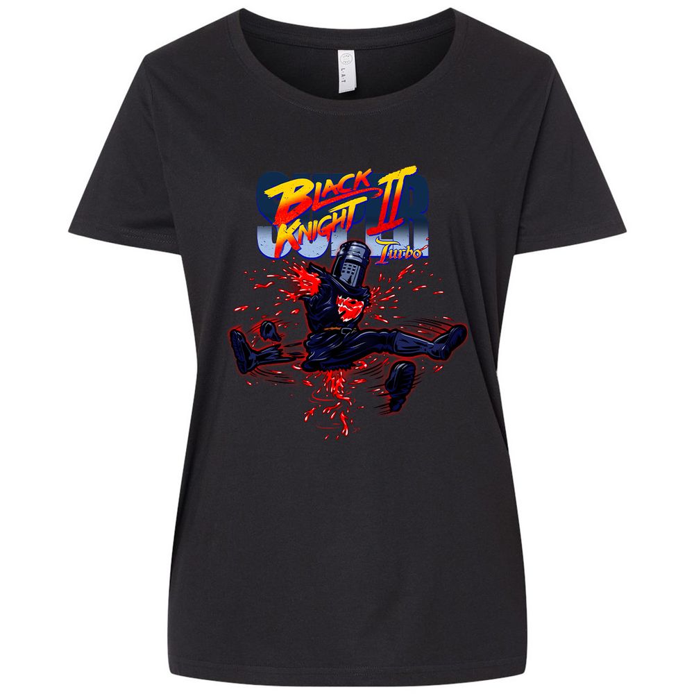 Ladies Curvy Jersey - LGM39L15 - Blended Black - 1