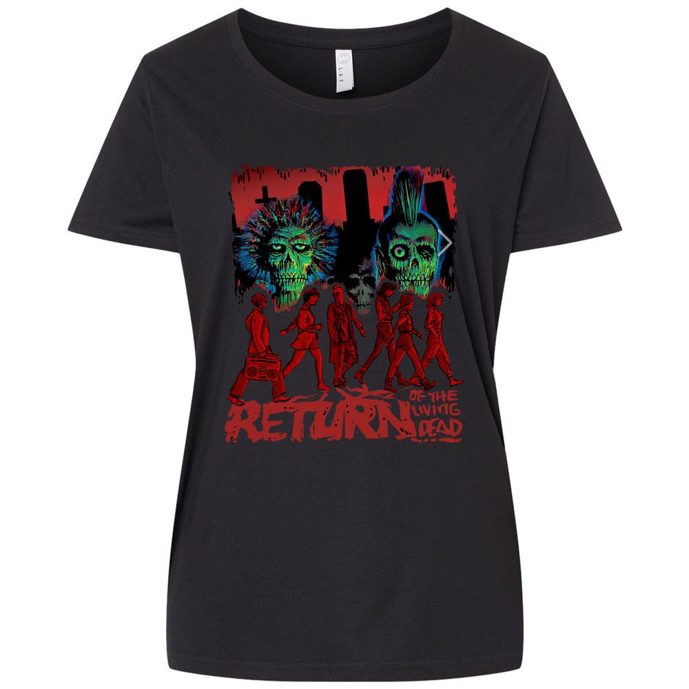 Ladies Curvy Jersey - XCPBQXN3 - Blended Black - 1