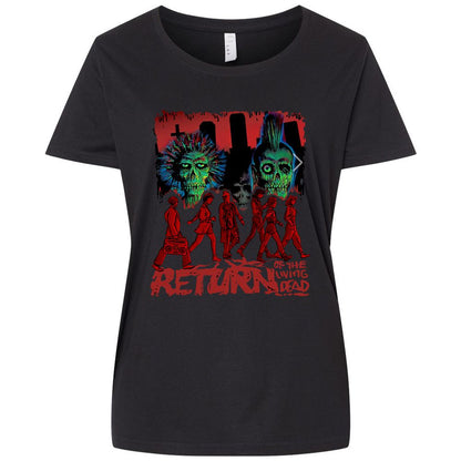 Ladies Curvy Jersey - XCPBQXN3 - Blended Black - 1