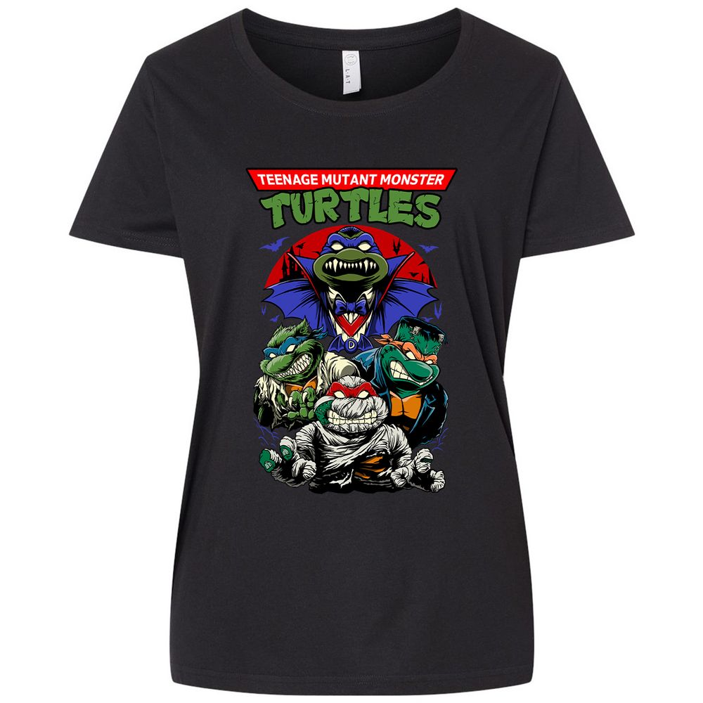 Ladies Curvy Jersey - J3FLZ7KL - Blended Black - 1