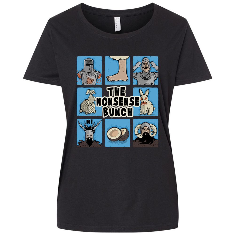 Ladies Curvy Jersey - HEU9F2VU - Blended Black - 1