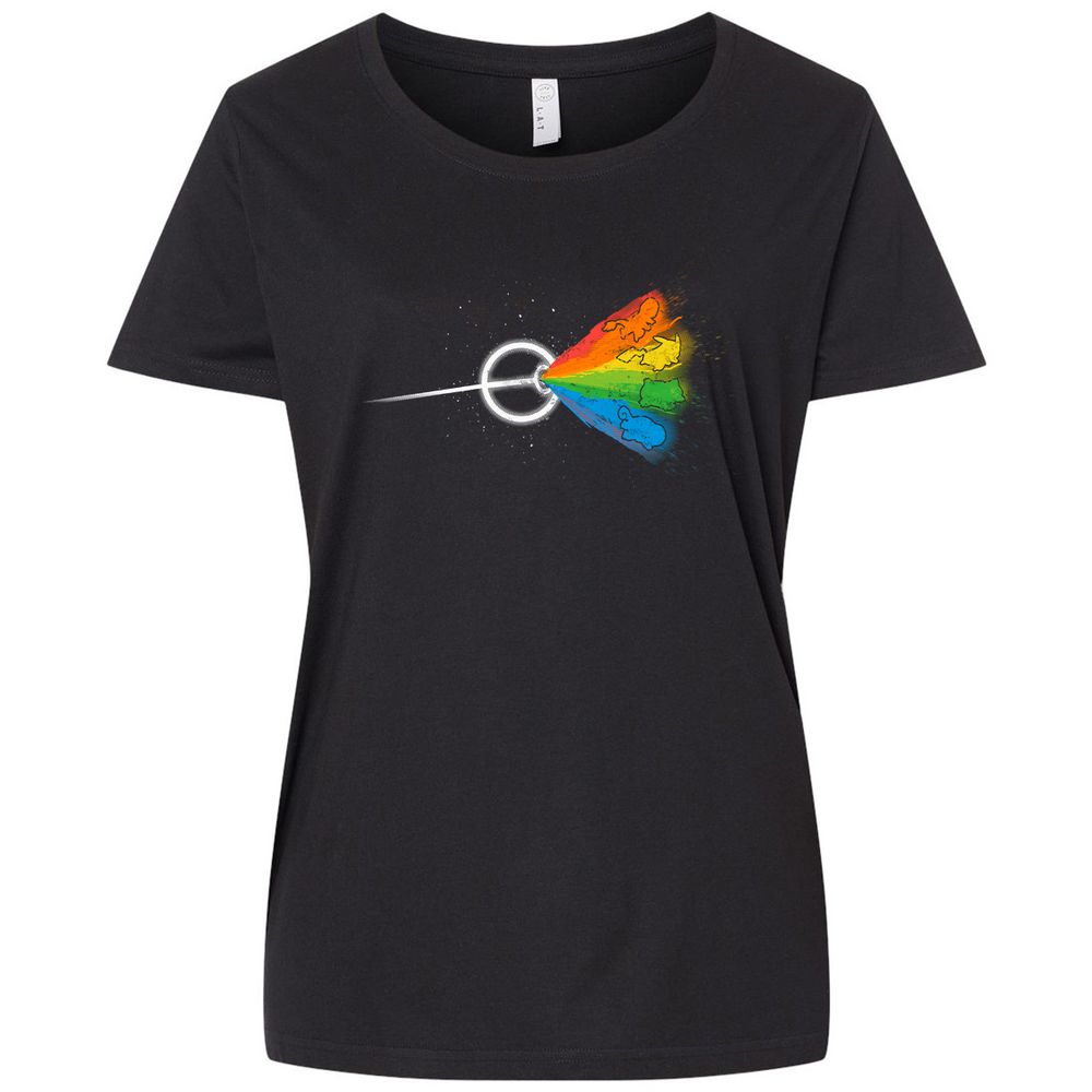 Ladies Curvy Jersey - RQJP4HWA - Blended Black - 1