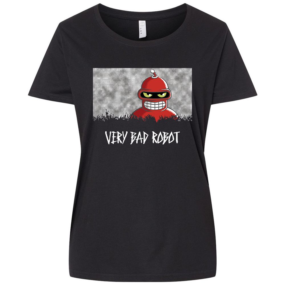 Ladies Curvy Jersey - N3WQ555M - Blended Black - 1