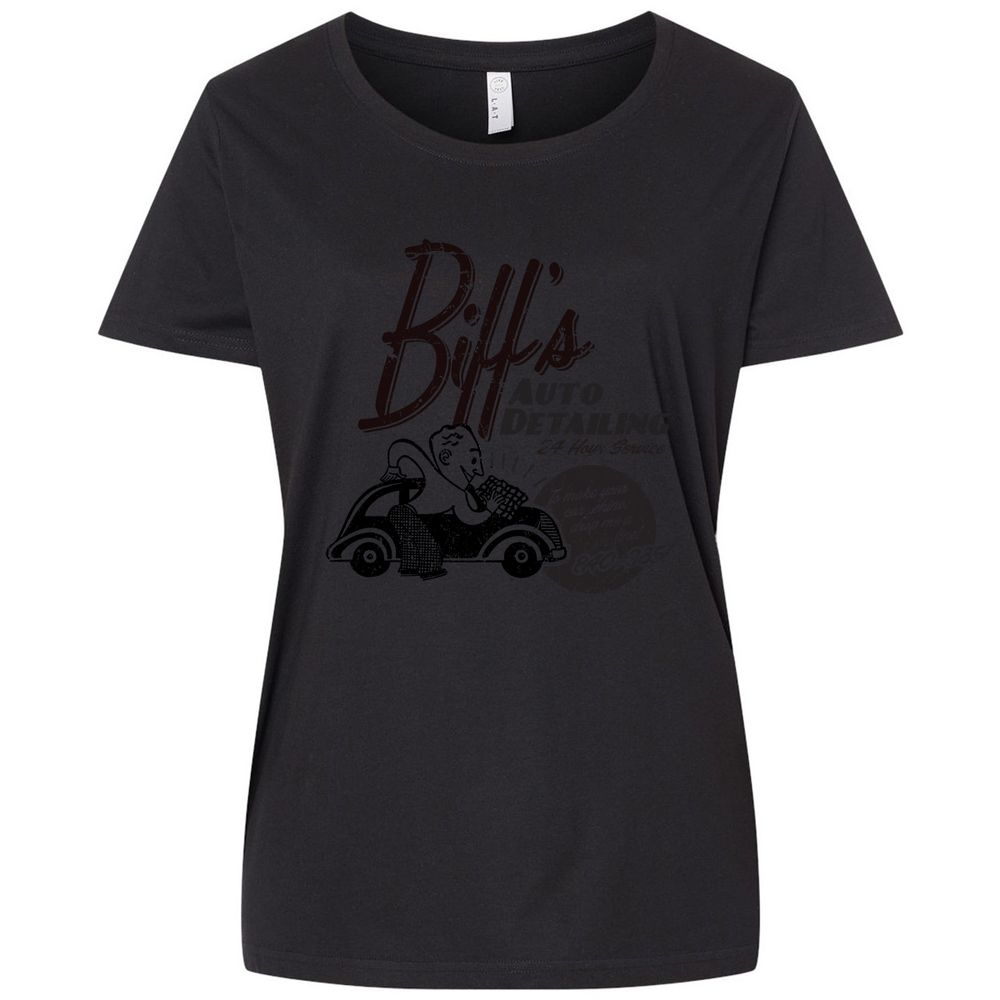 Ladies Curvy Jersey - EB19ZPB3 - Blended Black - 1