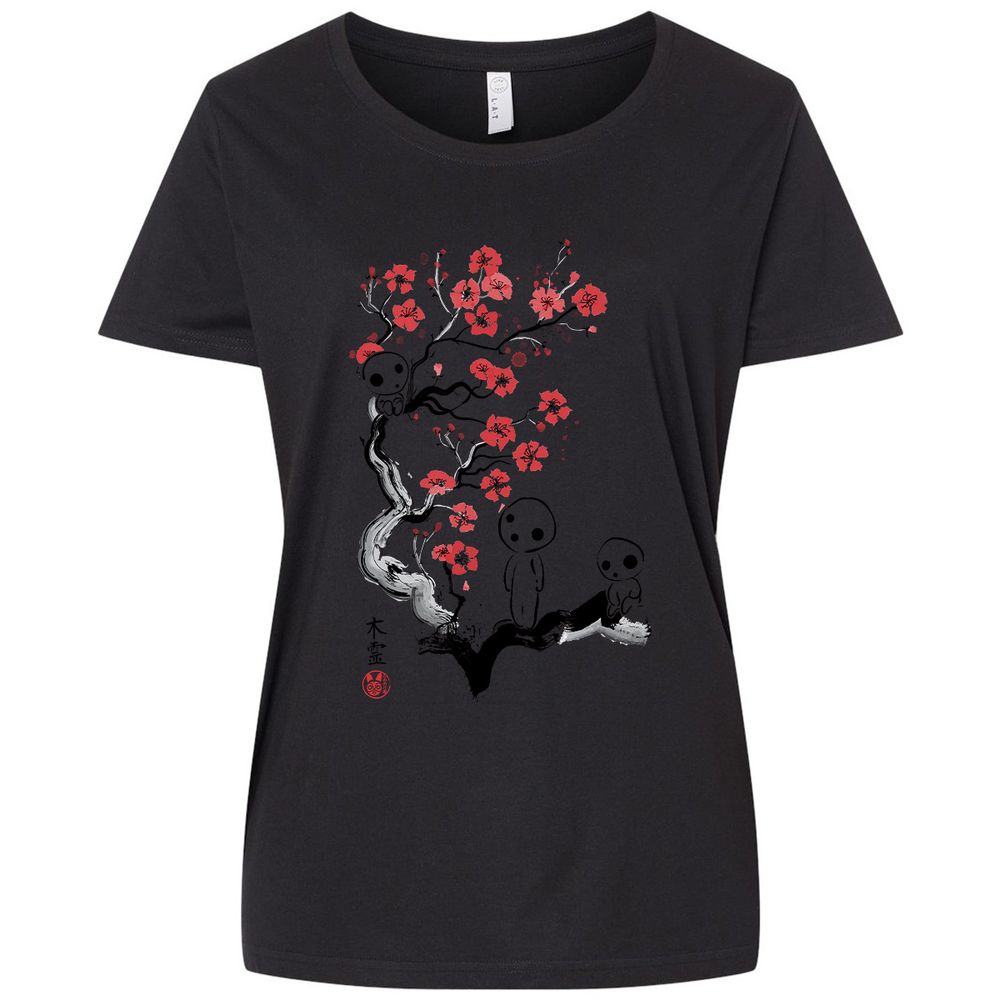 Ladies Curvy Jersey - PAMMRNZT - Blended Black - 1