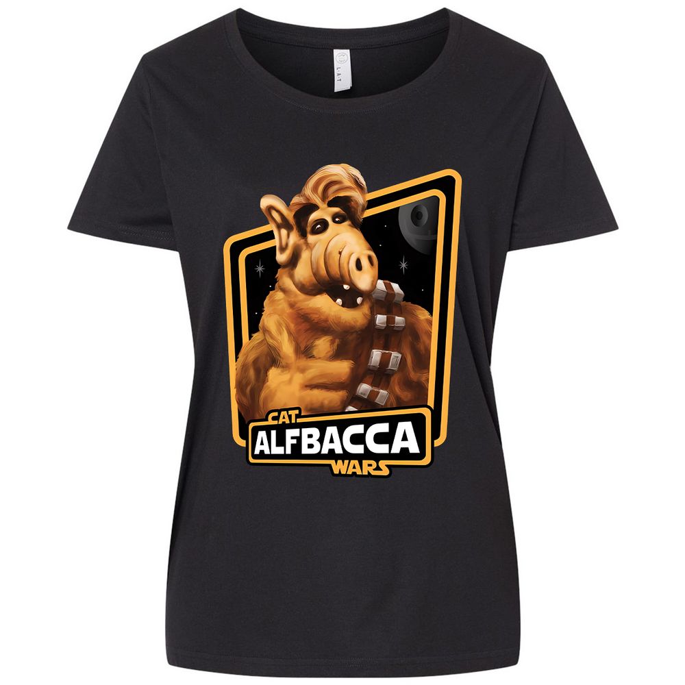 Ladies Curvy Jersey - 5F8YSU6C - Blended Black - 1