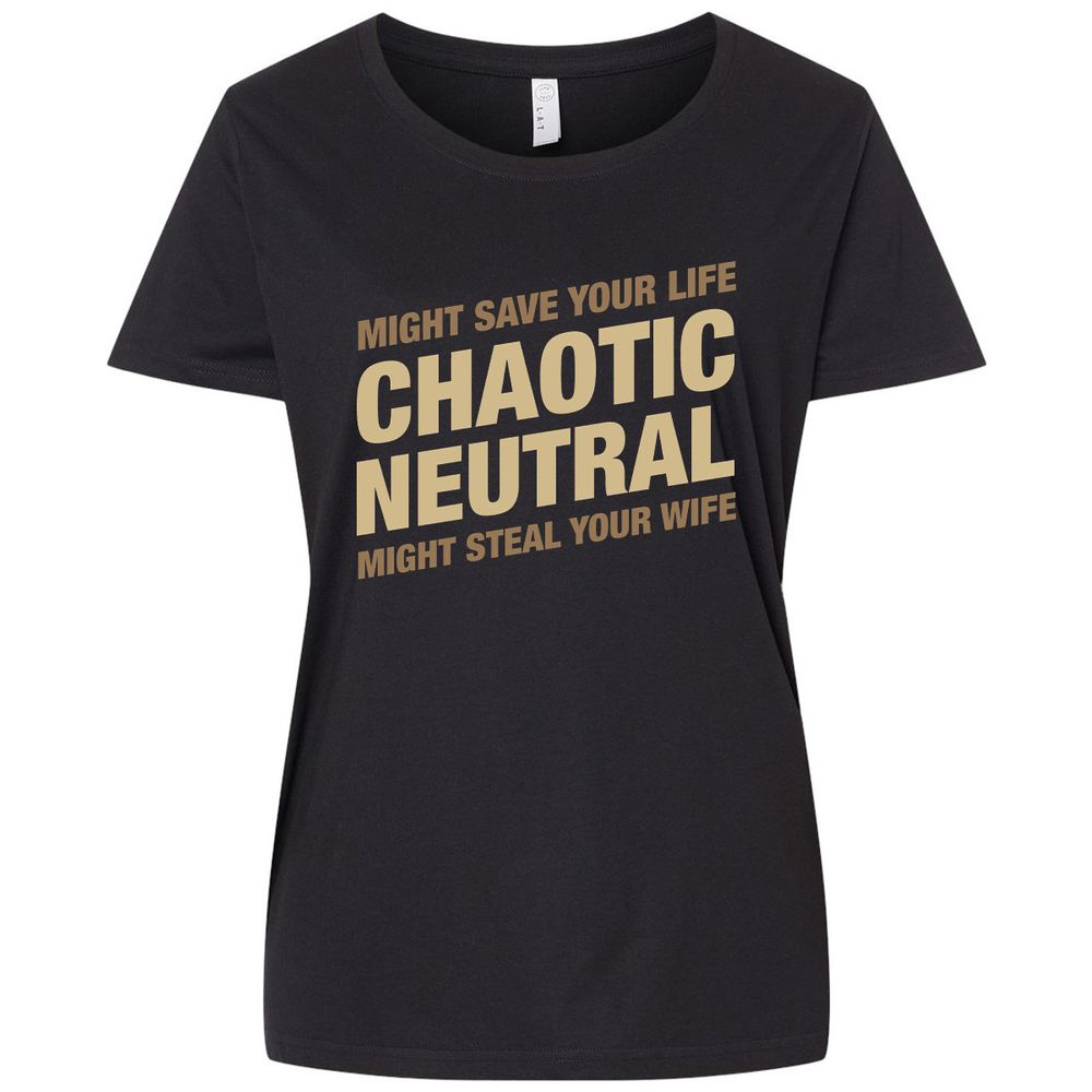 Ladies Curvy Jersey - 289ZMPYZ - Blended Black - 1