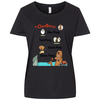 Ladies Curvy Jersey - 3PAM2P63 - Blended Black - 1