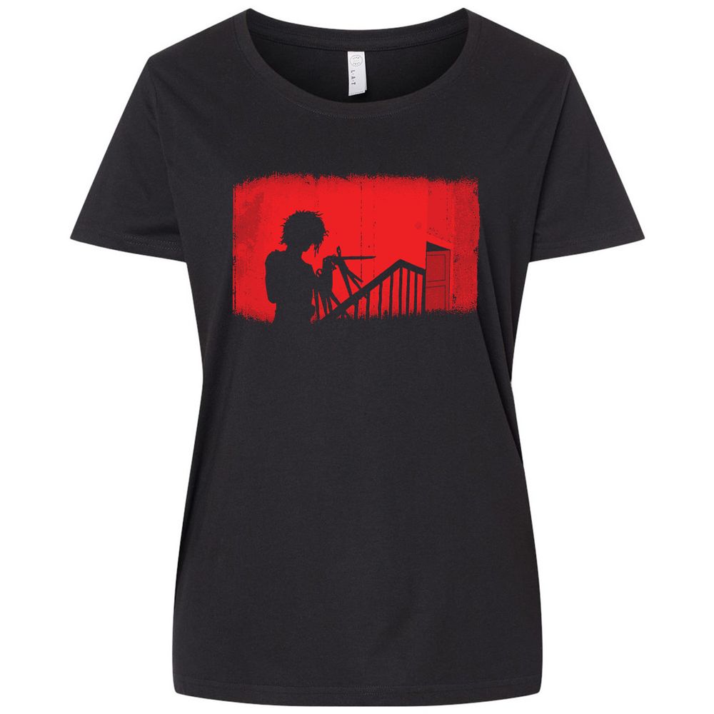 Ladies Curvy Jersey - W194JEK2 - Blended Black - 1