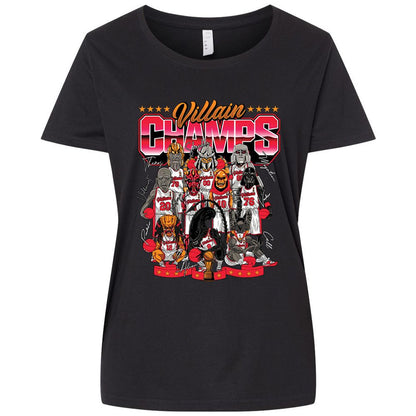 Ladies Curvy Jersey - 44GNBFDP - Blended Black - 1