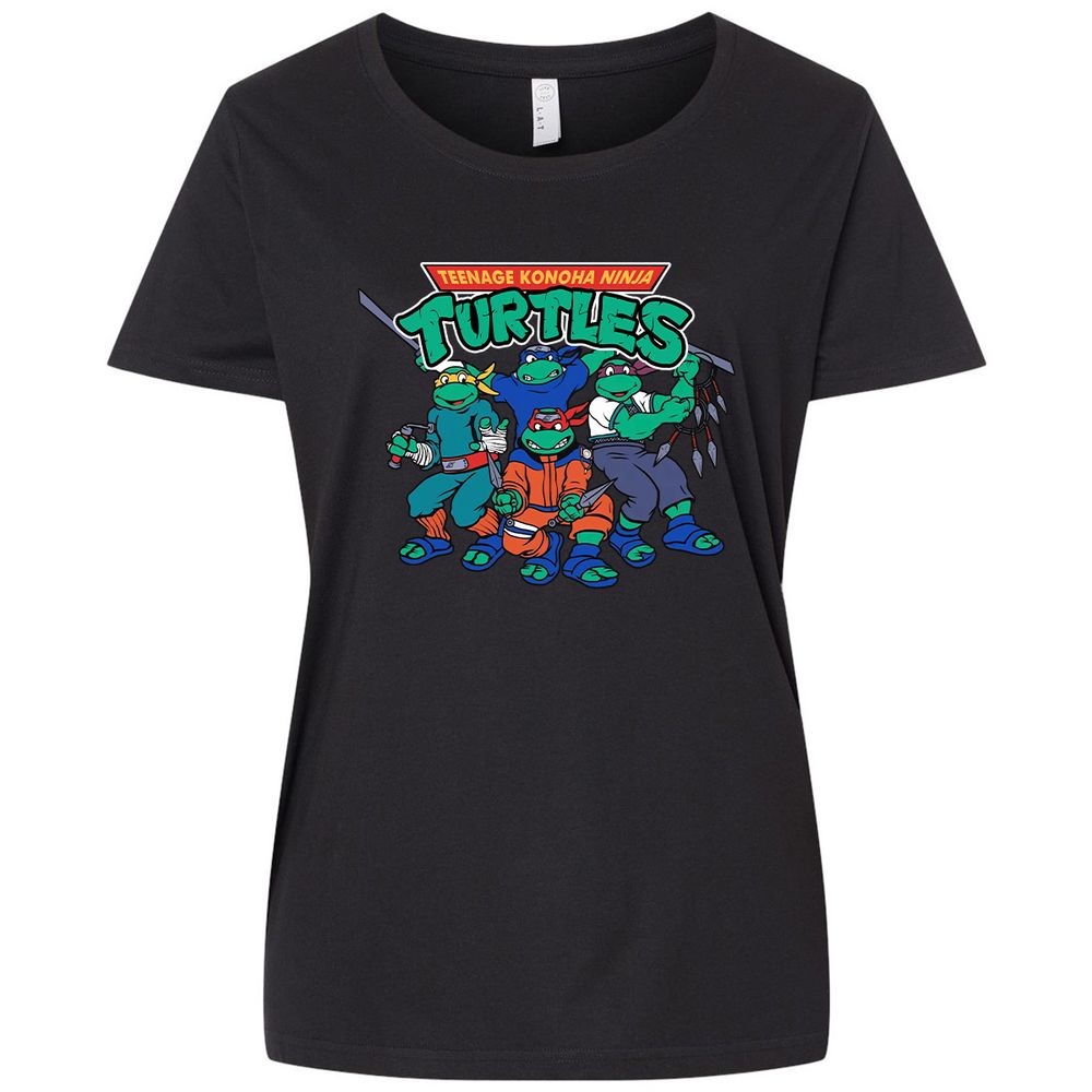 Ladies Curvy Jersey - GTM2TKMW - Blended Black - 1