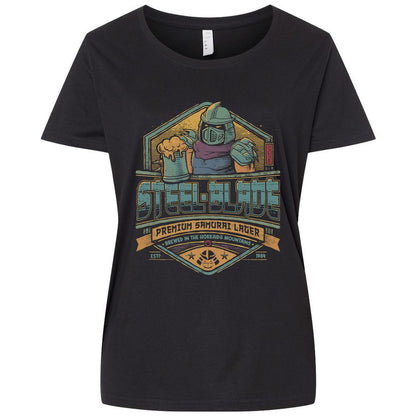 Ladies Curvy Jersey - TQV63DVP - Blended Black - 1