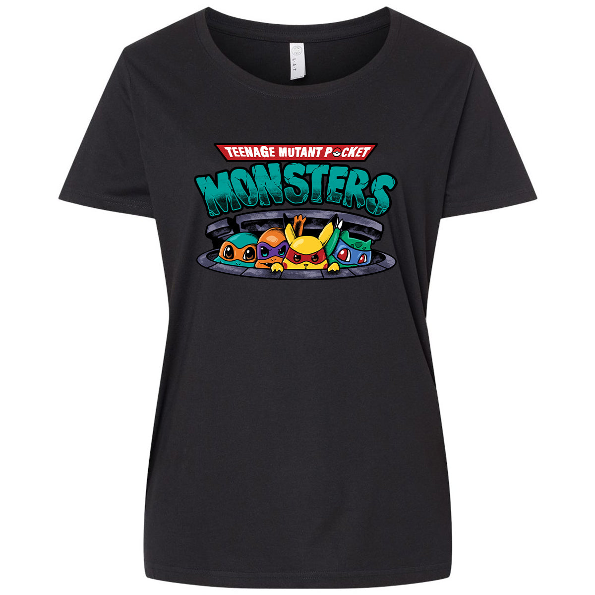 Ladies Curvy Jersey - QPDLG5Q4 - Blended Black - 1