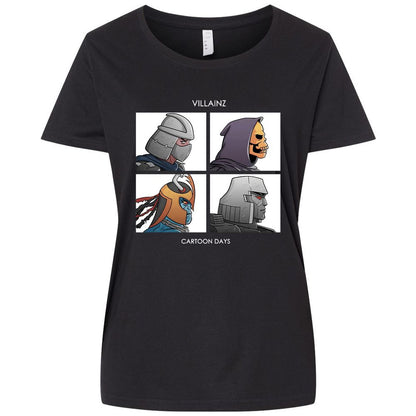 Ladies Curvy Jersey - UPE38E3P - Blended Black - 1