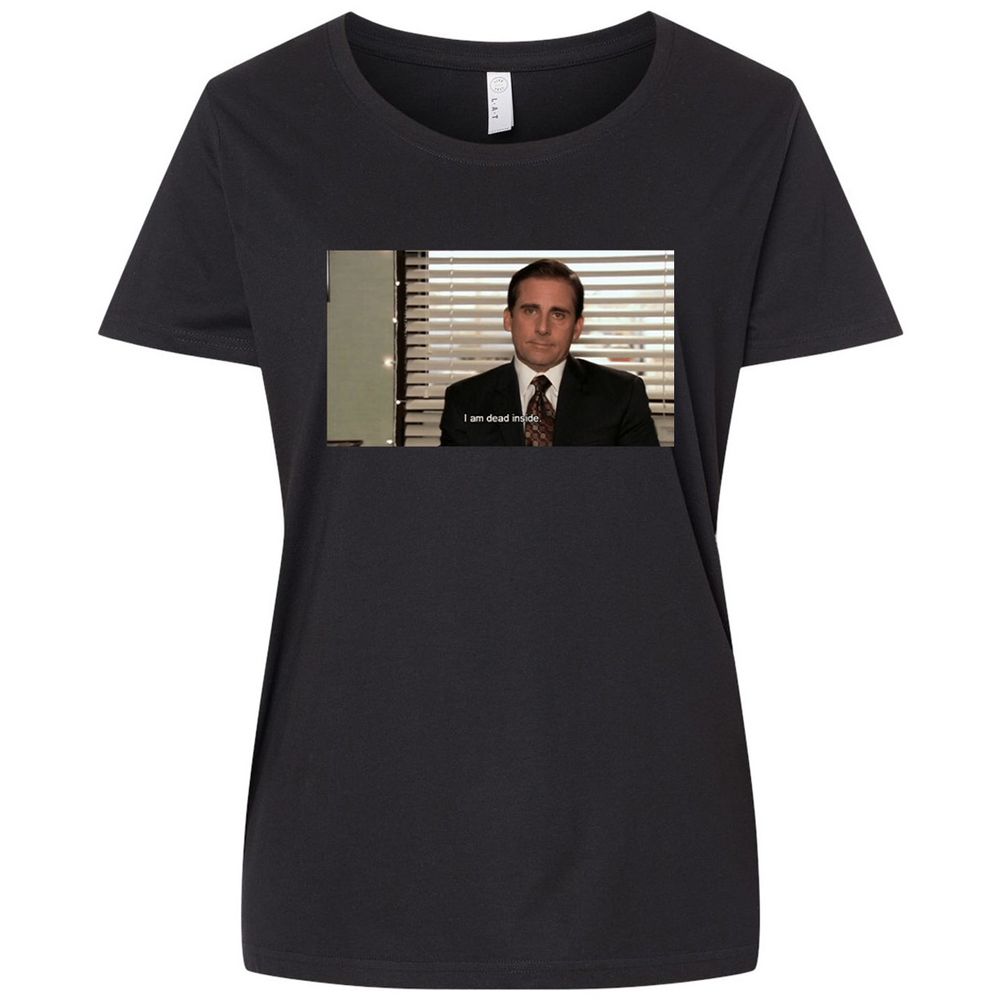 Ladies Curvy Jersey - U99FNHZC - Blended Black - 1