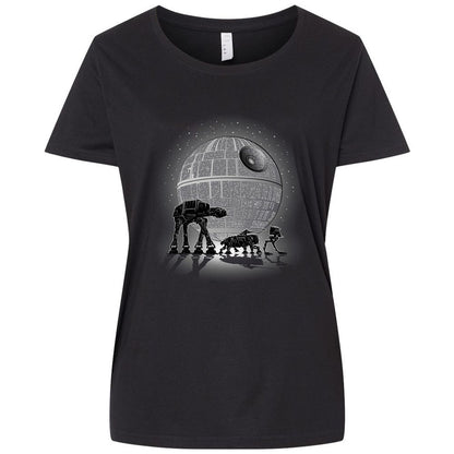 Ladies Curvy Jersey - SEYWFL17 - Blended Black - 1