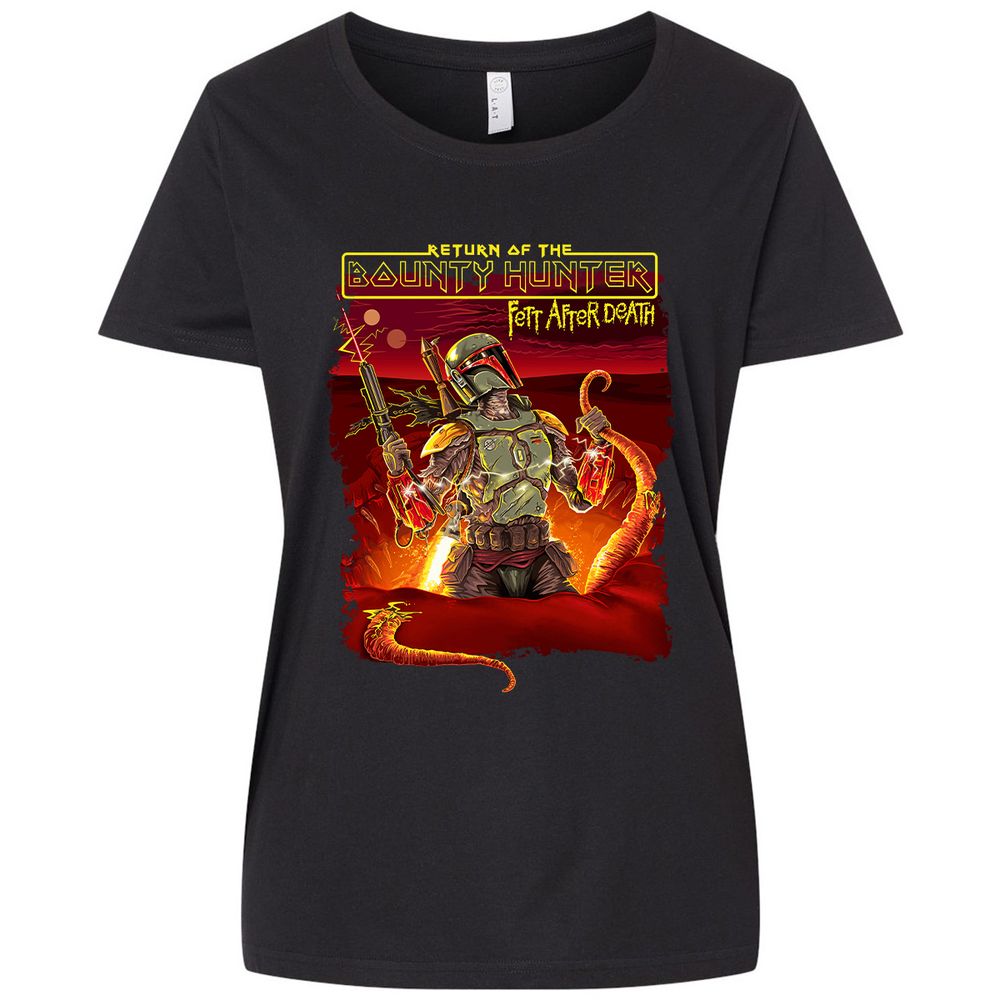 Ladies Curvy Jersey - S612QVRH - Blended Black - 1