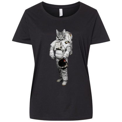 Ladies Curvy Jersey - AQJWRVDU - Blended Black - 1