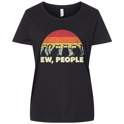 Ladies Curvy Jersey - K8D8VZNK - Blended Black - 1