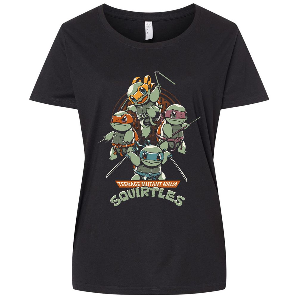 Ladies Curvy Jersey - YDA3G961 - Blended Black - 1