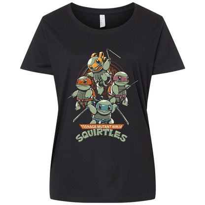 Ladies Curvy Jersey - YDA3G961 - Blended Black - 1