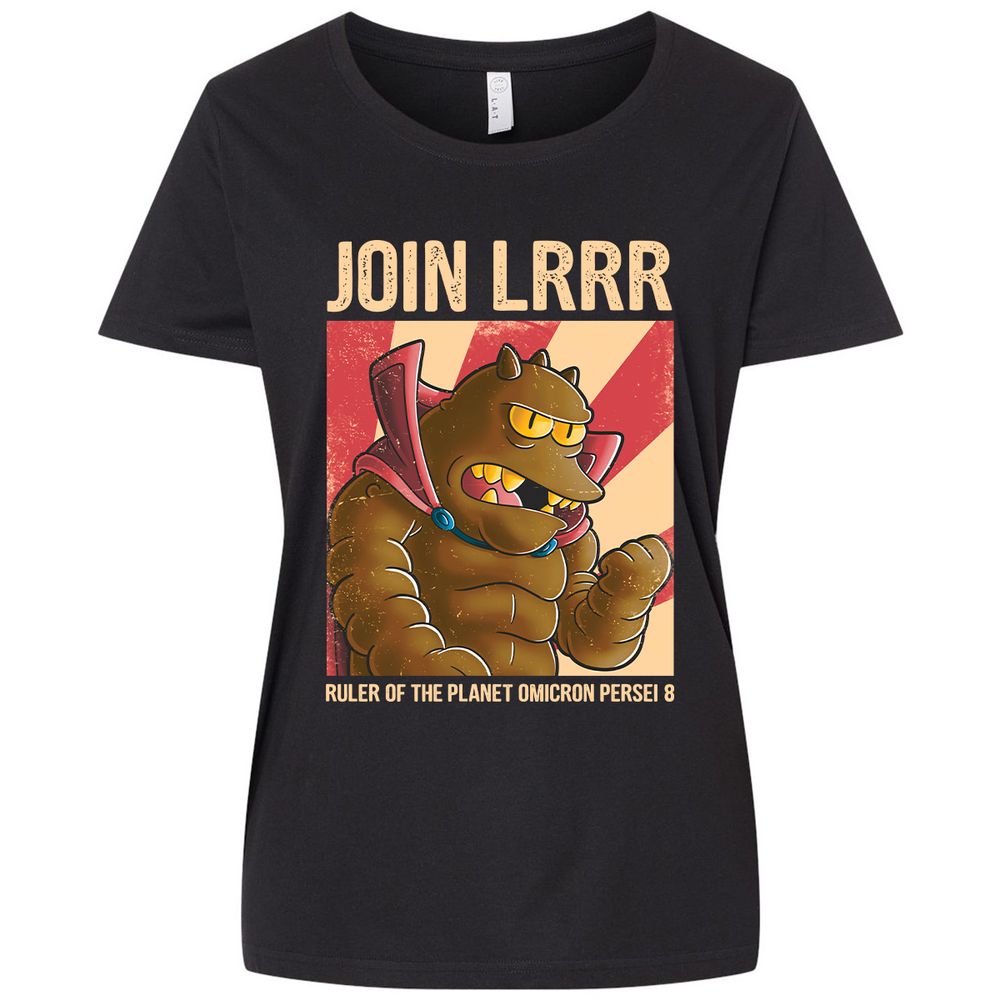 Ladies Curvy Jersey - 2CMAV2JH - Blended Black - 1