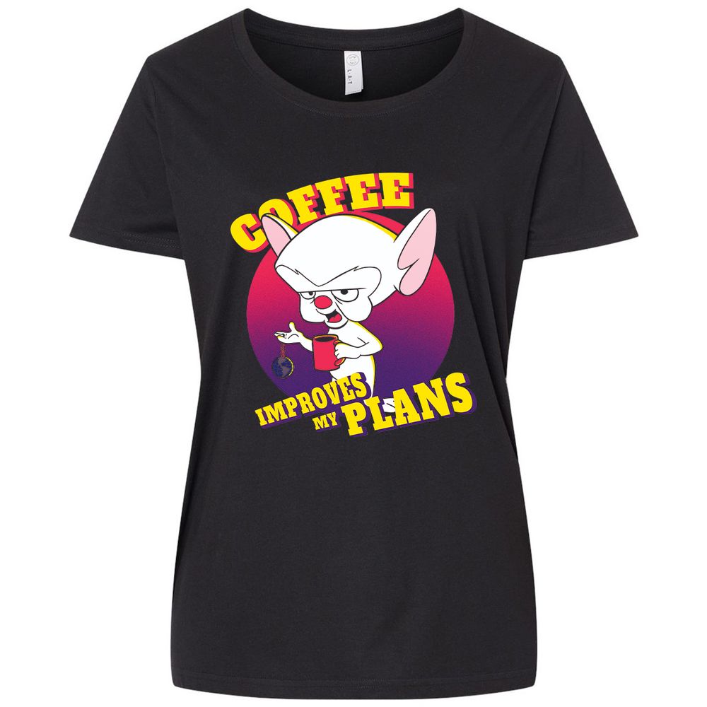 Ladies Curvy Jersey - HQJHDJEY - Blended Black - 1