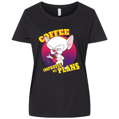 Ladies Curvy Jersey - HQJHDJEY - Blended Black - 1