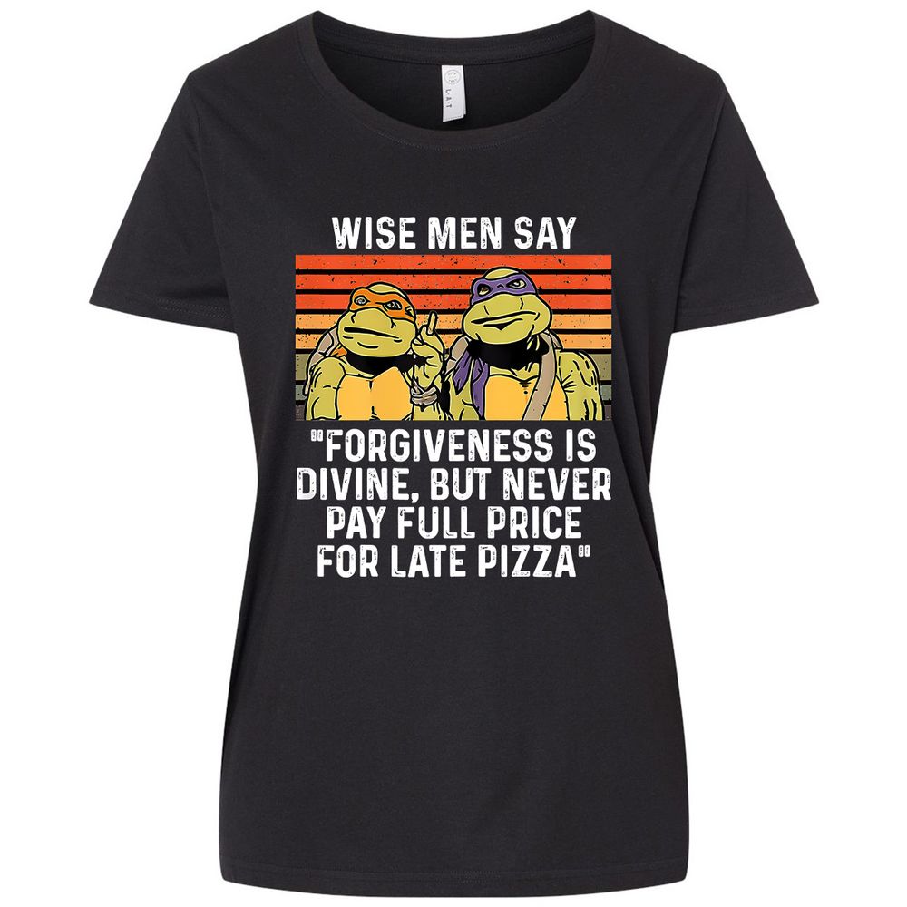 Ladies Curvy Jersey - R6CYFJRT - Blended Black - 1