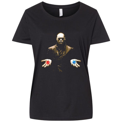 Ladies Curvy Jersey - W4CV3G3K - Blended Black - 1