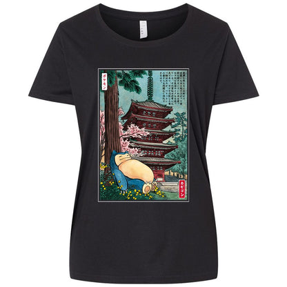 Ladies Curvy Jersey - T67YKWNW - Blended Black - 1