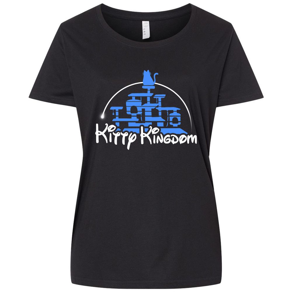 Ladies Curvy Jersey - 7U3C3PRK - Blended Black - 1