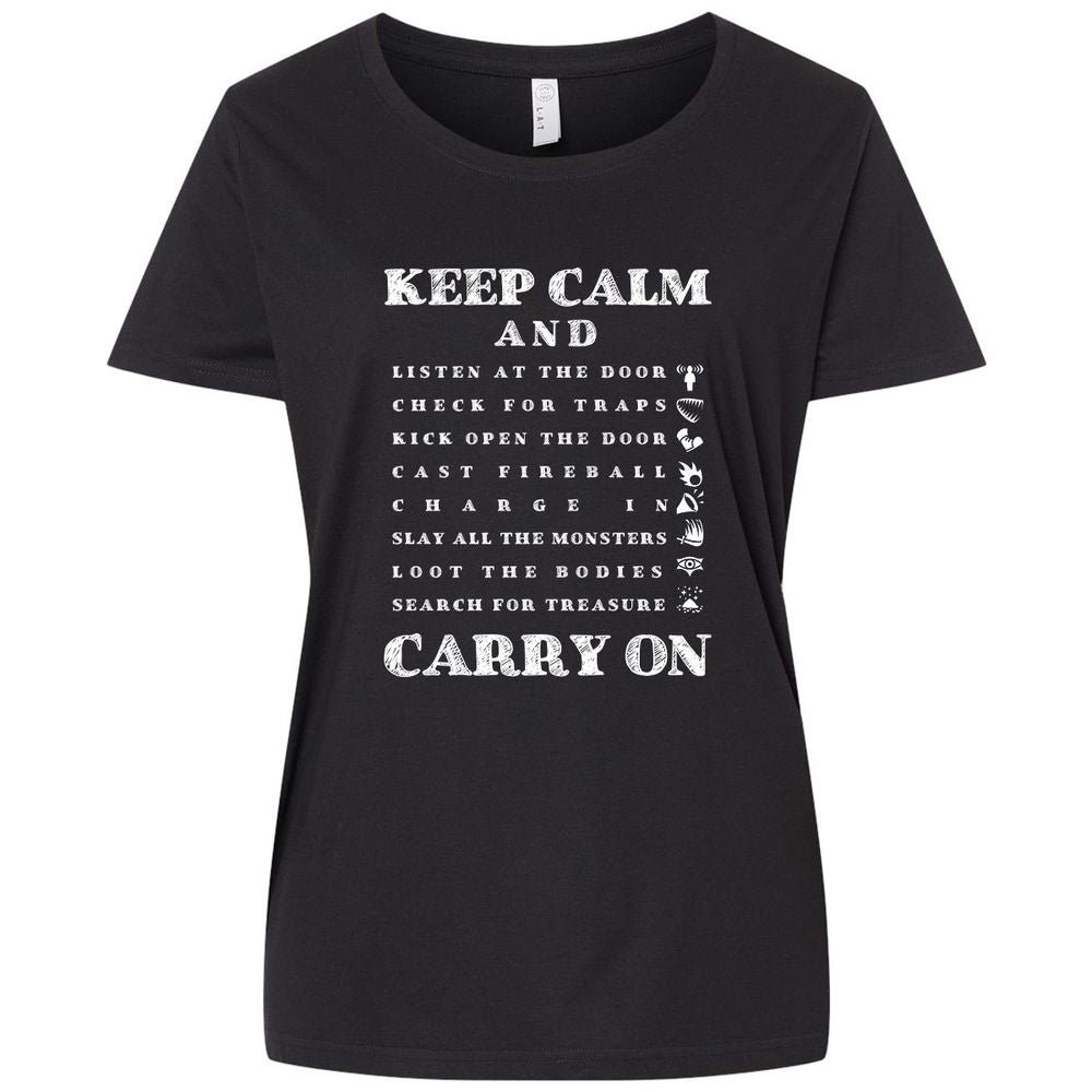 Ladies Curvy Jersey - SAVSA9JW - Blended Black - 1