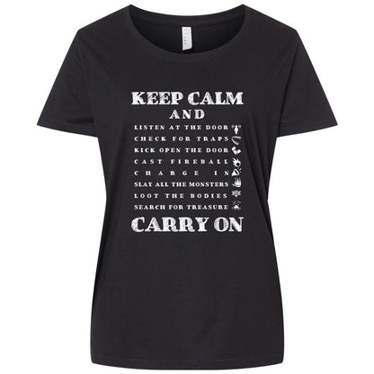 Ladies Curvy Jersey - SAVSA9JW - Blended Black - 1