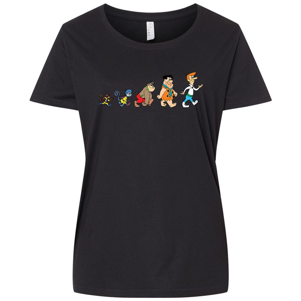 Ladies Curvy Jersey - U2QBYEJ9 - Blended Black - 1