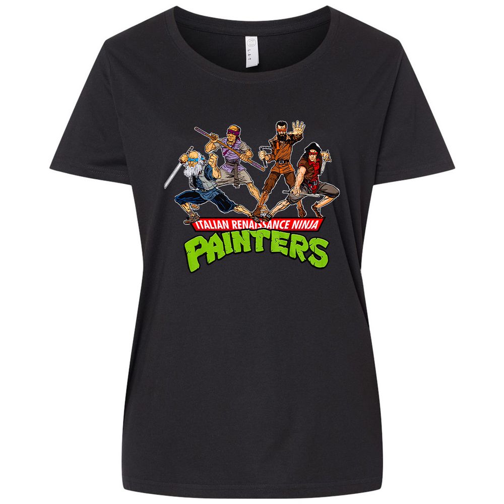 Ladies Curvy Jersey - 1PZN8EK8 - Blended Black - 1