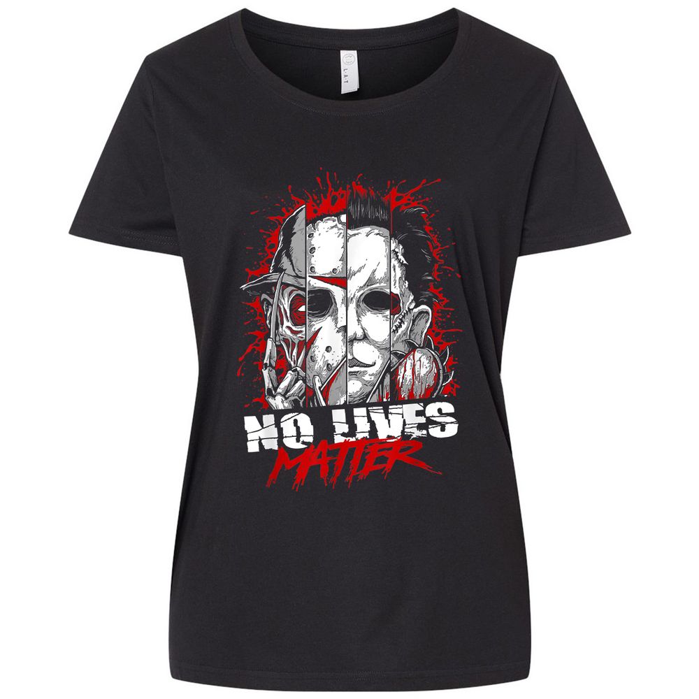 Ladies Curvy Jersey - Z9L9GLRG - Blended Black - 1