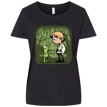 Ladies Curvy Jersey - 5DLMZCTZ - Blended Black - 1