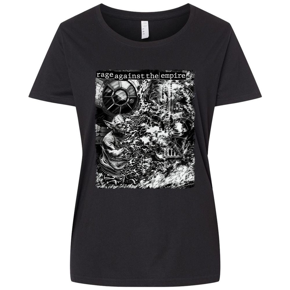 Ladies Curvy Jersey - MA7KS3D7 - Blended Black - 1