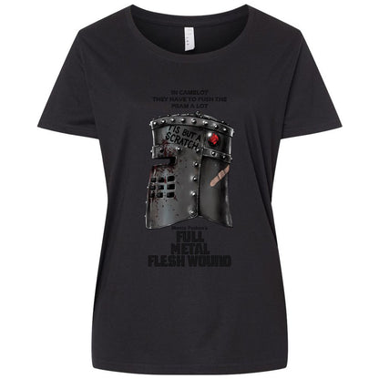 Ladies Curvy Jersey - PB29DQ4R - Blended Black - 1