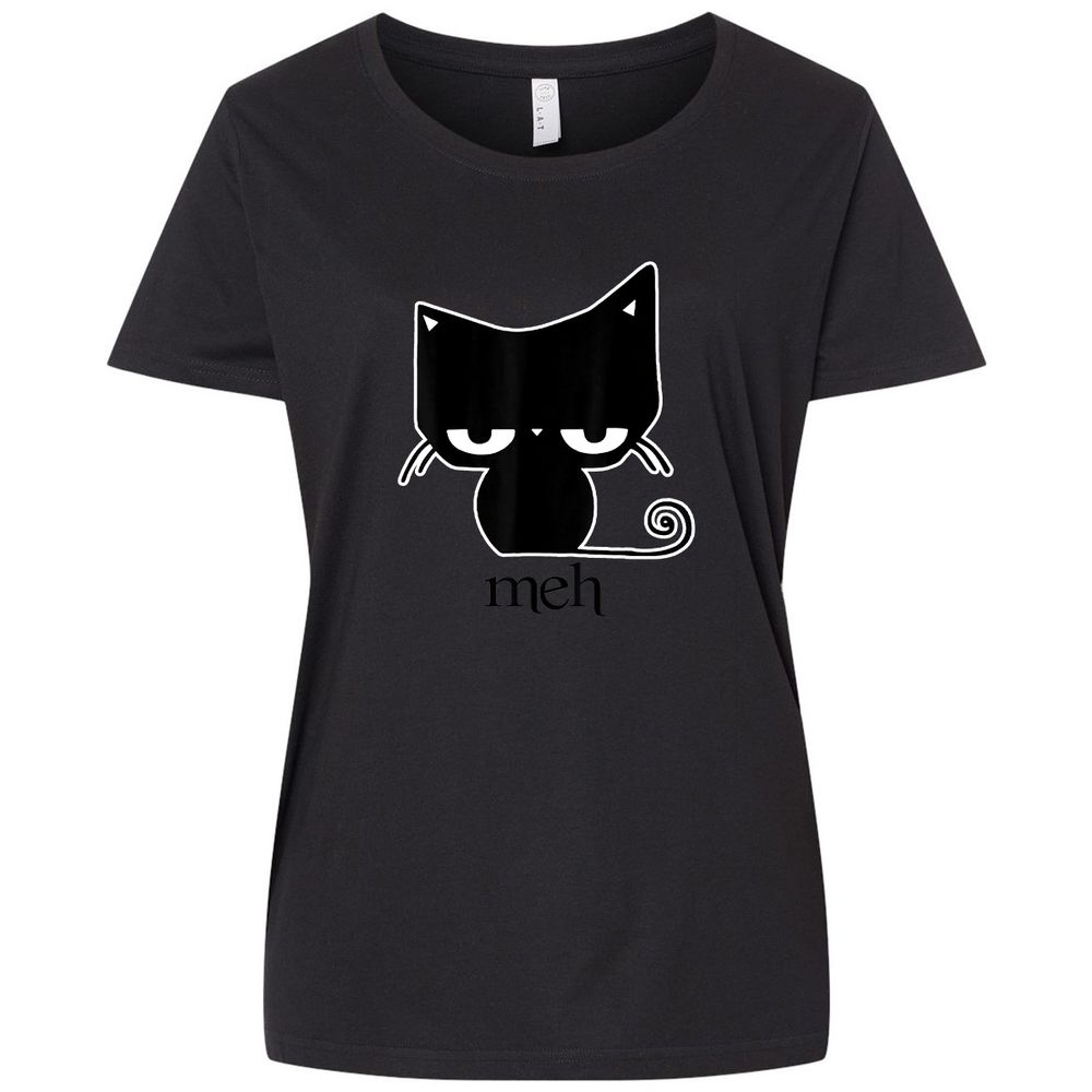 Ladies Curvy Jersey - 9GA2C1BB - Blended Black - 1