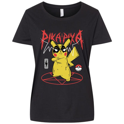 Ladies Curvy Jersey - NHMKW84F - Blended Black - 1