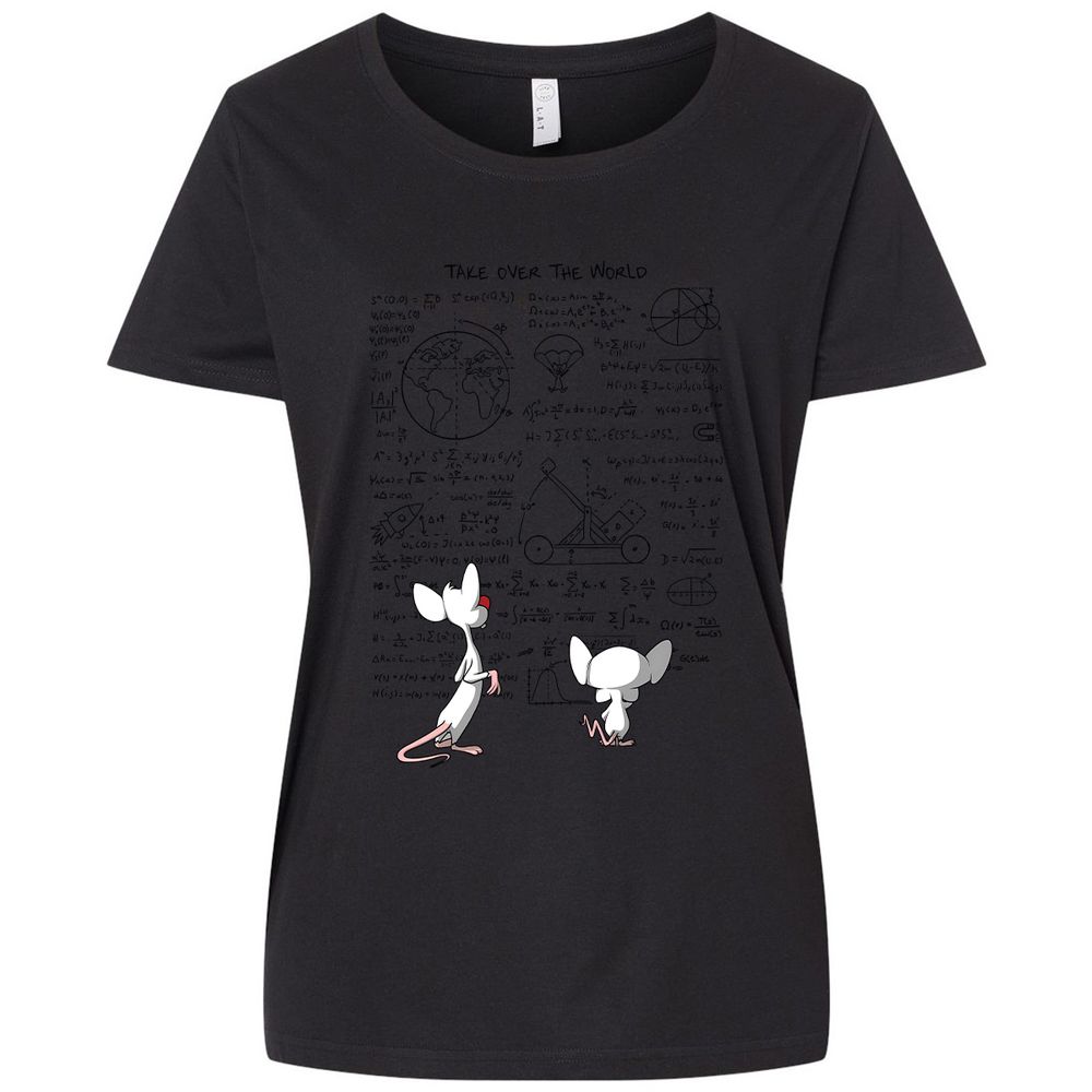 Ladies Curvy Jersey - RLEH1Z35 - Blended Black - 1