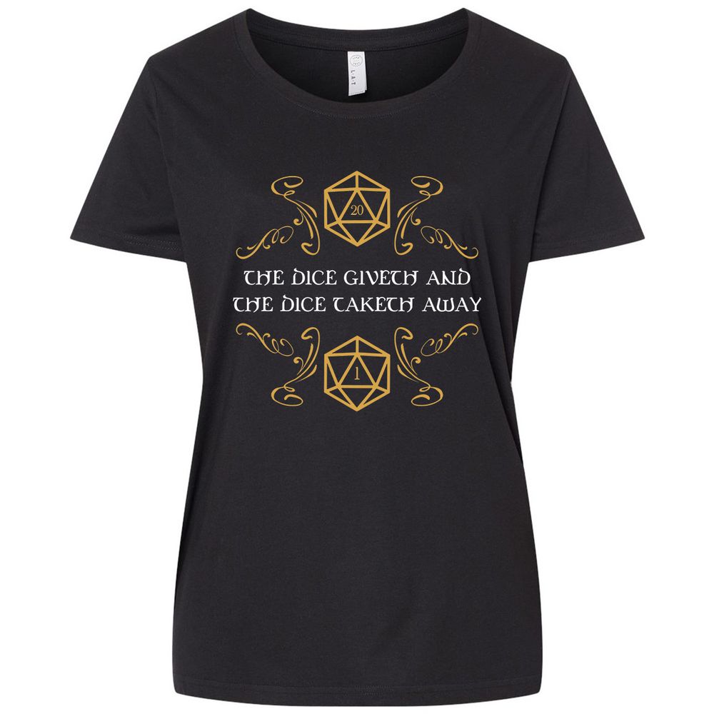 Ladies Curvy Jersey - K73DCNKG - Blended Black - 1