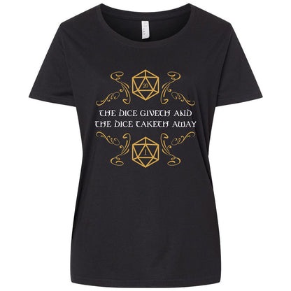 Ladies Curvy Jersey - K73DCNKG - Blended Black - 1